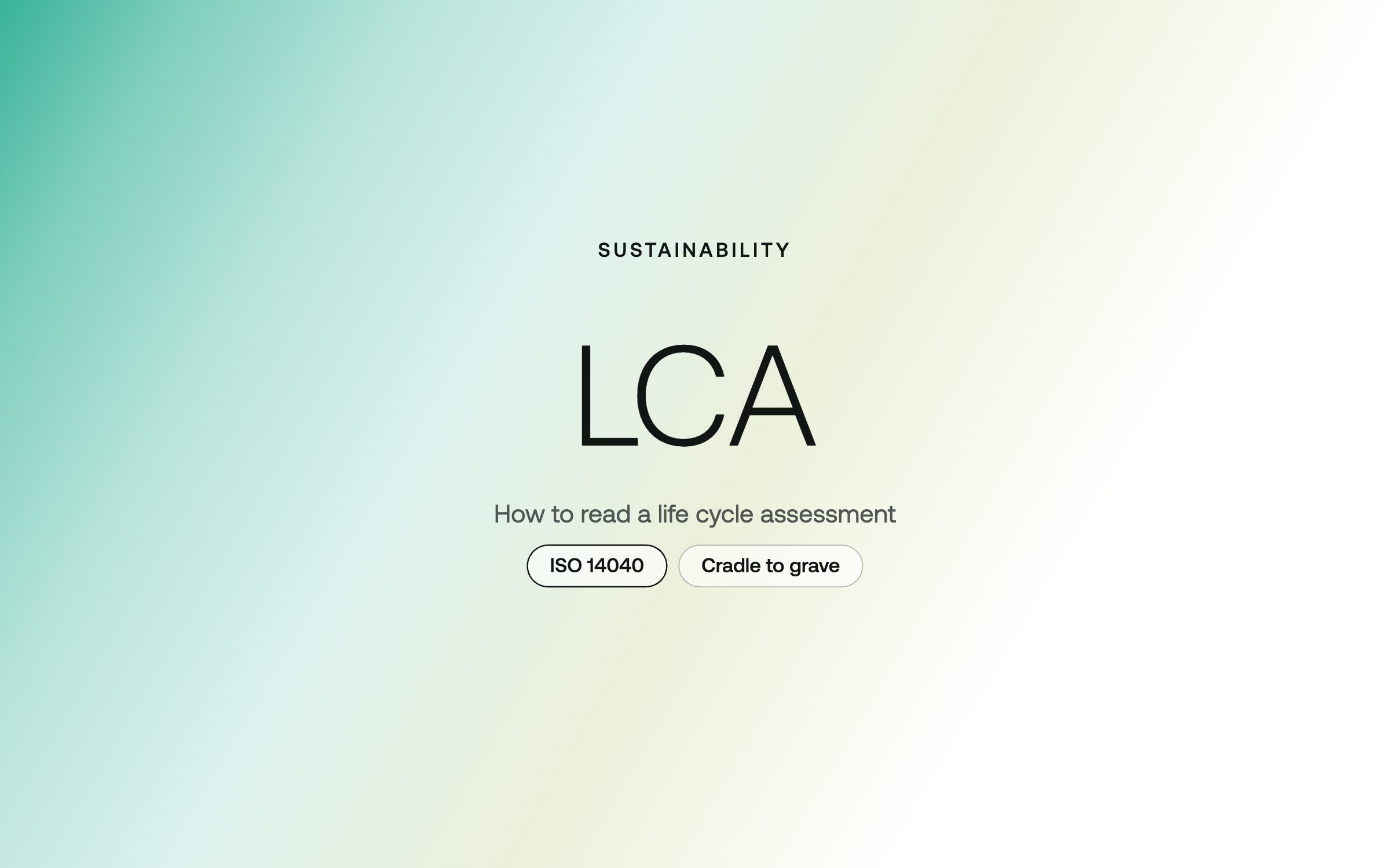 How to read an LCA study in glove manufacturing – Eastwest Medico
